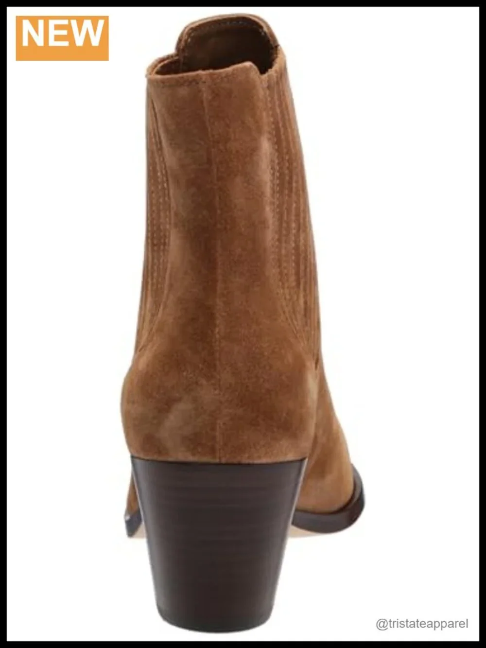 PAIGE Women's Lyra Ankle Boot Suede Pointed Toe Chelsea Boot
